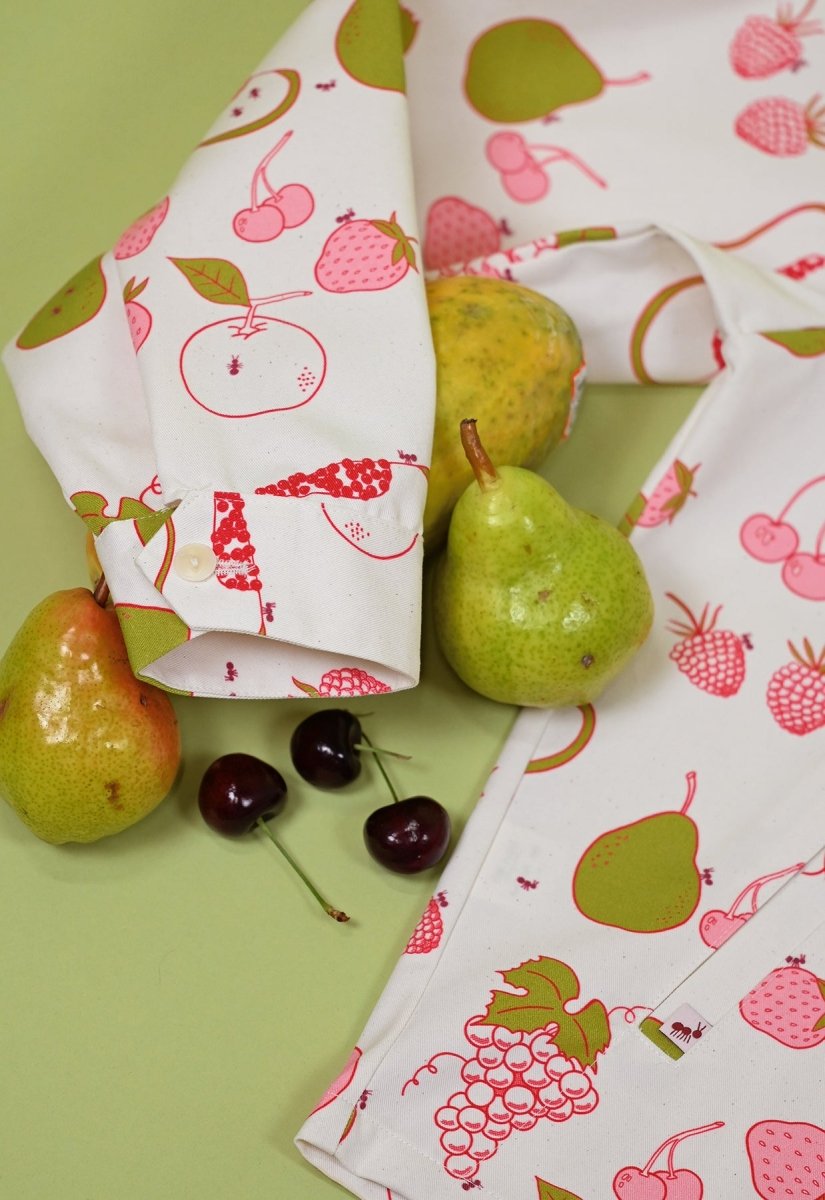 Jacke mit „All Over Fruit“-Print