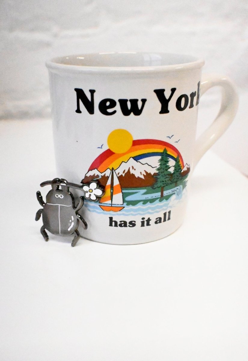 ho hos nyc new york Beetle pin