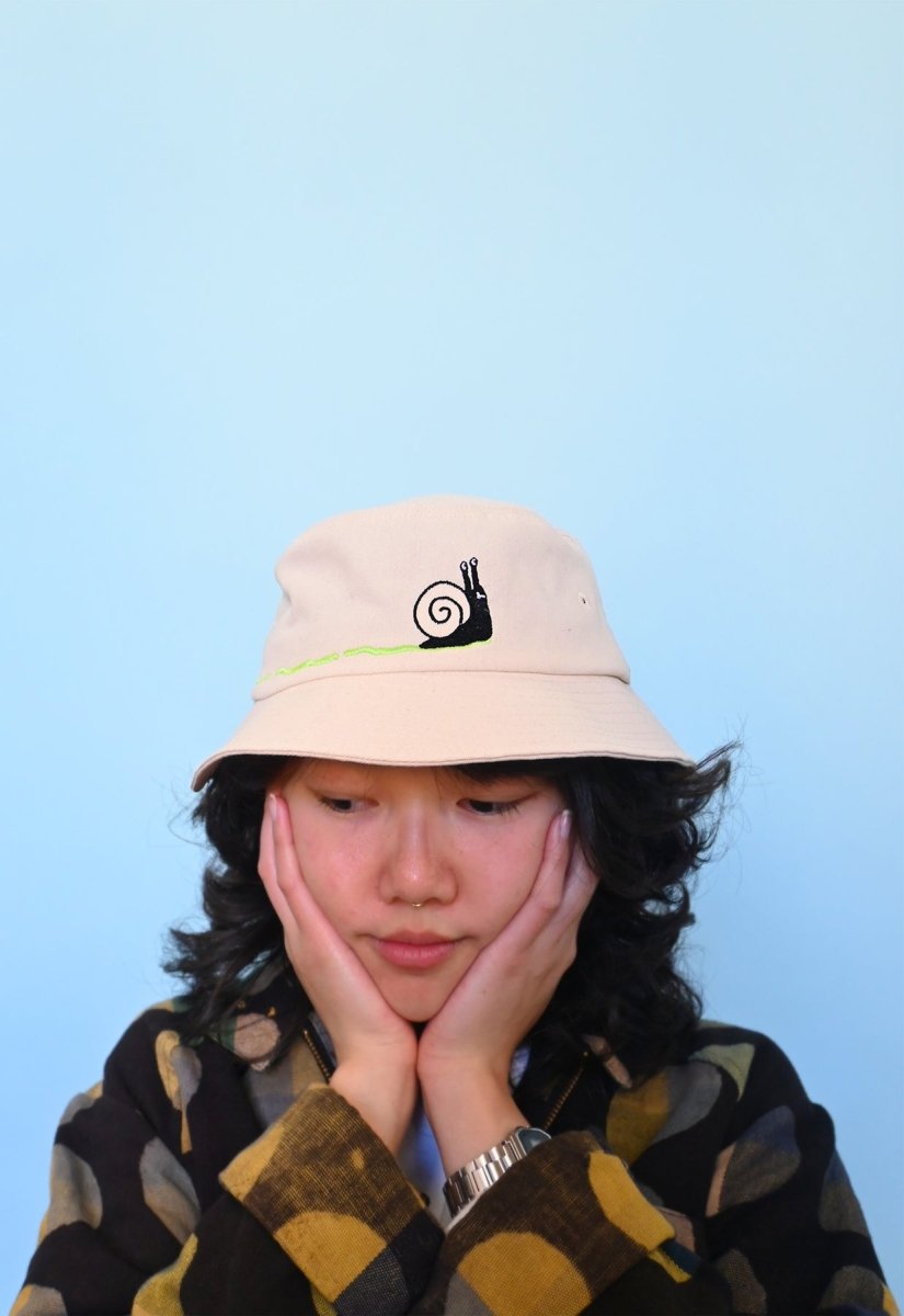 snail bucket hat